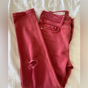 27 Anthropologie Pilcro letterpress high rise jeans